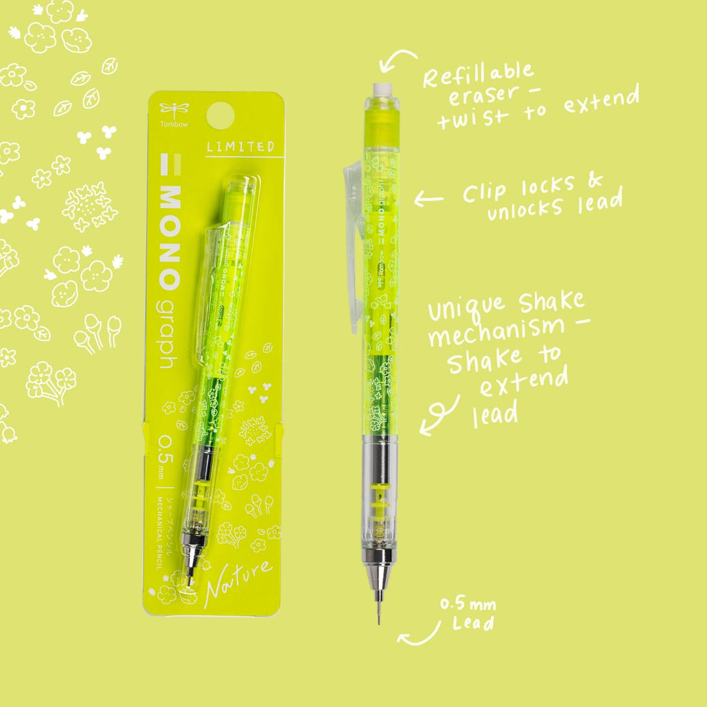 MONO Graph Mechanical Pencil, Nature, Botanical