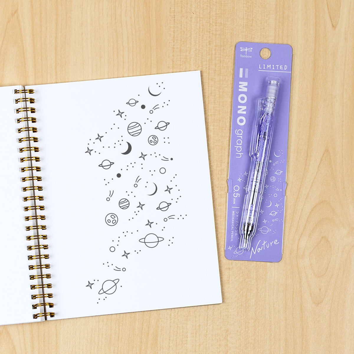 MONO Graph Mechanical Pencil, Nature, Planet